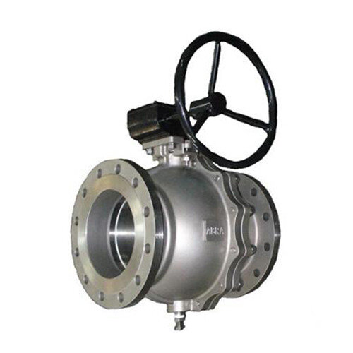 Кран шаровой ABRA BV-41 DN 300 PN 16 с редуктором нержавеющая сталь