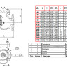 Клапан Tecofi CB3241 DN 65 обратный створчатый фланцевый PN 10 2