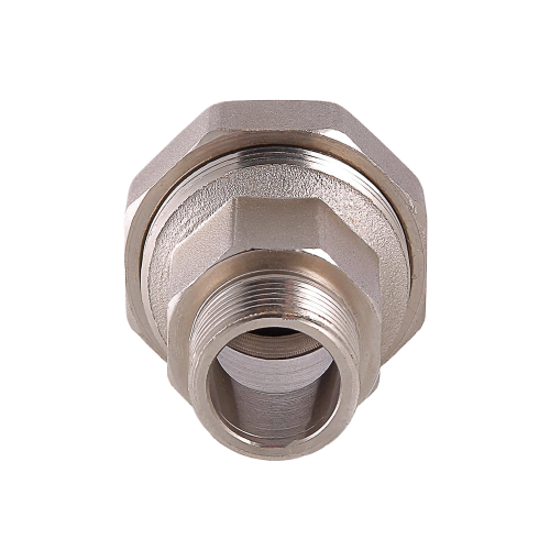 Латунный фитинг VALTEC 1/2" с переходом на наружную резьбу для стальных труб VTr.801.N.0404