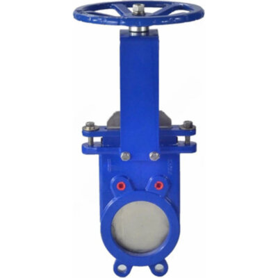 Задвижка шиберная Benarmo DN 65 PN 10 межфланцевая двусторонняя со штурвалом с невыдвижным шпинделем, уплотнение - NBR