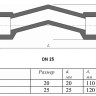 Отвод длинный VALTEC VTp.776.L DN 25 PN 25 с муфтами полипропиленовый 2