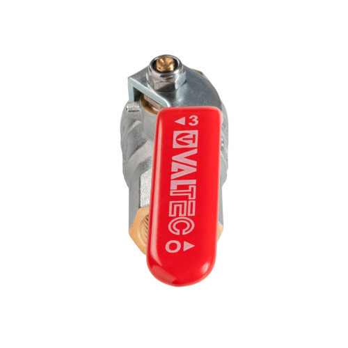 Кран шаровый VALTEC VT.414 ГОСТ Р 59553-2021 ВР 1/2" DN 15 PN 40 никелированный латунный 4