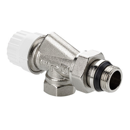 Клапан радиаторный Valtec VT.179 1/2" М30х1,5 DN 15 PN 10 осевой с преднастройкой