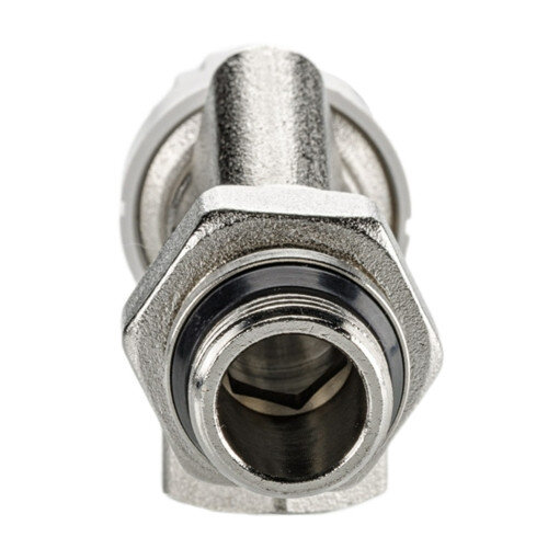 Клапан радиаторный Valtec VT.179 1/2" М30х1,5 DN 15 PN 10 осевой с преднастройкой