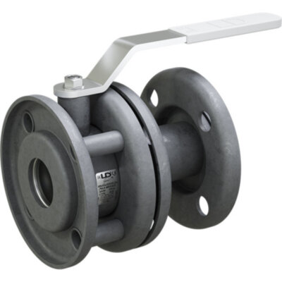 Кран шаровой LD Стриж 050.016.Н/П.03.Zn Ду 50 Ру 16 стальной неполнопроходный под задвижку