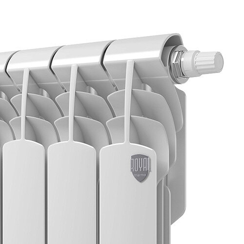 Радиатор биметаллический Royal Thermo Vittoria 350 VD (6 секции) Bianco Traffico
