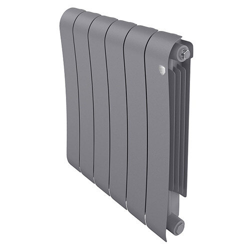 Радиатор биметаллический Royal Thermo Infinity 500 (6 cекций) Silver Satin