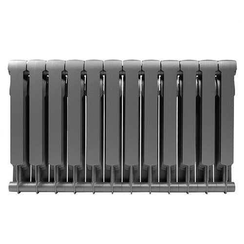 Радиатор биметаллический Royal Thermo BiLiner 500 (12 секций) Silver Satin