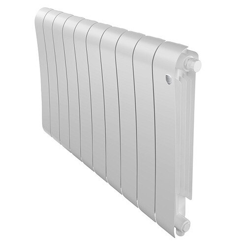 Радиатор биметаллический Royal Thermo Infinity V 500 (10 cекций) Bianco Traffico