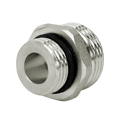 Ниппель переходной VALFEX VF.580.NE.012.034 НР 1/2"x3/4" DN 15x20  PN 10 латунный никелированный