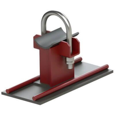 Опора Дн 273 18 ОСТ 108.275.33-80 скользящая направляющая однохомутовая кремнемарганцовистая сталь, ТЭС и АЭС