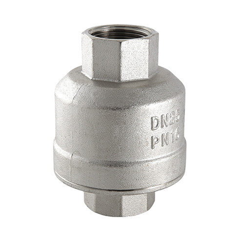 Клапан обратный VT.202.N.09 DN 50 PN 10 поплавковый резьбовой для гравитационных систем, латунный с никелевым покрытием