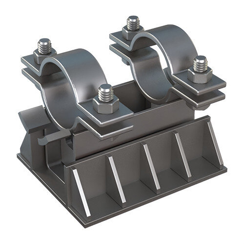 Опора Дн 325 ТПР.08.38.00.000-14 H=200 направляющая стальная