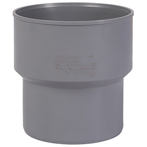 Переход на чугунную трубу PP-H Ostendorf HT HTUG DN 75