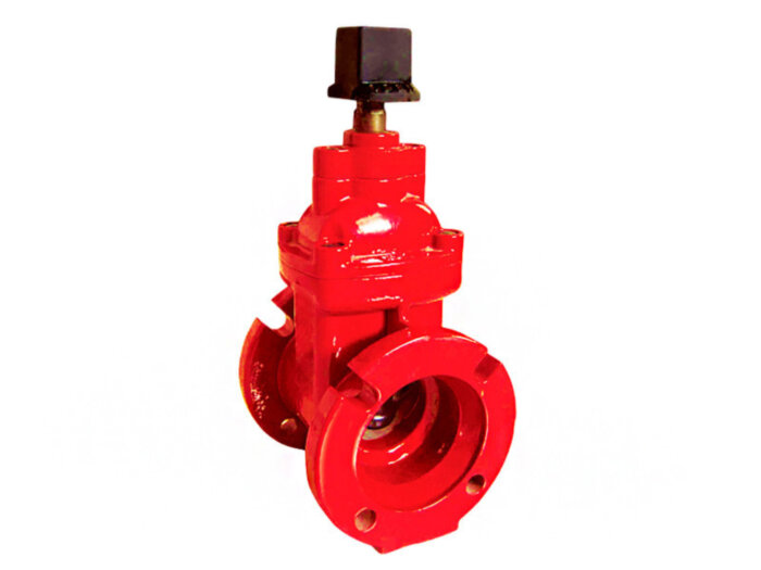 Задвижка Гранар KR17 Ду 300 Ру 16 для пожаротушения с невыдвижным штоком