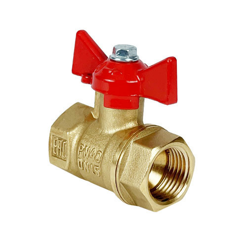 Кран шаровый VALFEX VF.217 ВР 3/4" Ду 20 Ру 40 STANDART N/P латунный 1