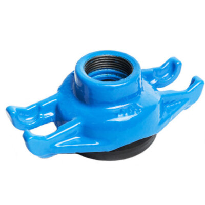 Отвод седловой резьбовой UR-CAST UR-60 1 1/4" х 80-500 мм PN 16 чугунный