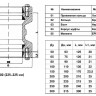 Муфта соединительная Benarmo 1 ДРК-Е DN 200 (225-225 мм) PN 10/16 компрессионная чугунная 2