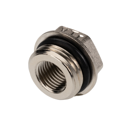 Латунная футорка VALTEC 1/2" х 1/4" коллекторная VTr.585.N.0402 3