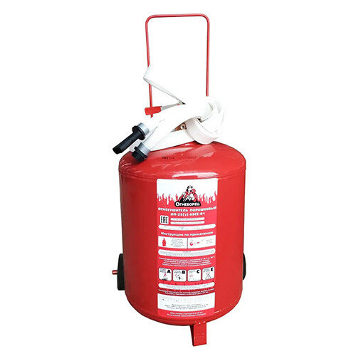 Огнетушитель порошковый Огнеборец ОП-25(з)-АВСЕ, ЗПУ-алюминий