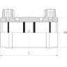 Муфта э/с 250 мм SDR 11 ПЭ100 электросварная 2