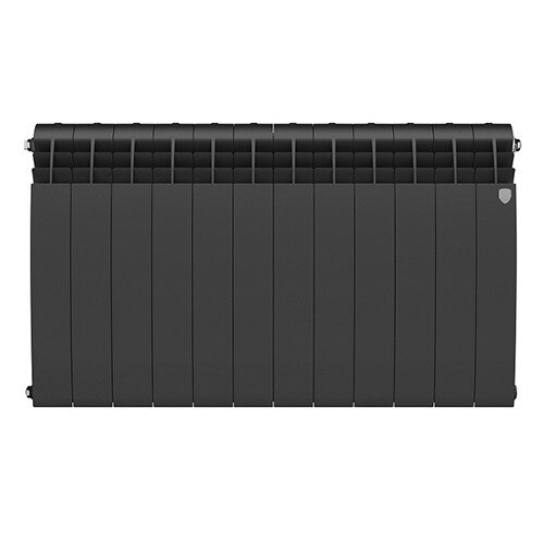 Радиатор биметаллический Royal Thermo BiLiner 500 (12 секций) Noir Sable