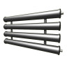 Регистр отопления РСП-4x133x4,0-3000 секционный четырёхрядный с плоскими заглушками 1