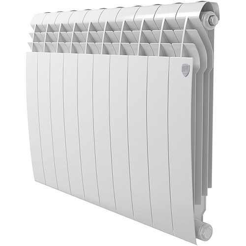 Радиатор биметаллический Royal Thermo BiLiner 500 (10 секций) Bianco Traffico