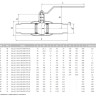 Кран шаровой цельносварной LD КШ.Ц.П.GAS.025.016.П/П.02 Ду 25 Ру 16 стальной полнопроходный под приварку 3