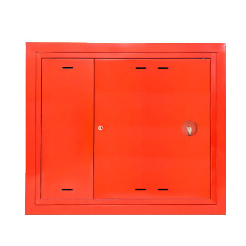 Шкаф пожарный ФАЭКС ШПК 315 ВЗК универсальный эконом встроенный закрытый красный с замком