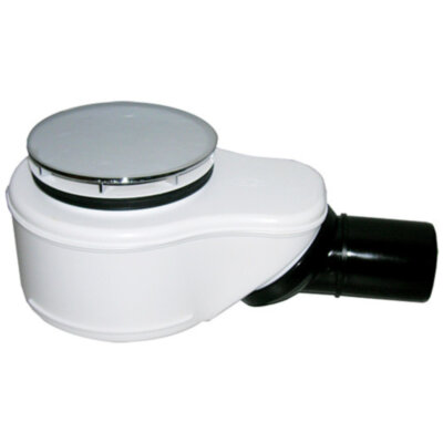 Сифон для душевого поддона HL520 DN50 со сливным отверстием d=90мм, пропуск.способность: Q(гор.)= 0,9л/c, Q(верт.)= 1,25 л/с