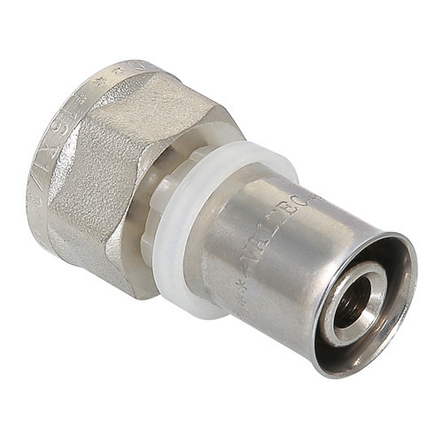 Переходник VALTEC VTm.202 ВР 3/4" DN 20 PN 10 латунный никелированный