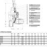 Задвижка AVK 11/30 DN 32-1 1/2" PN 16 ответвительная с наружной резьбой и фиксирующей муфтой для ПЭ труб угловая резьбовая 2