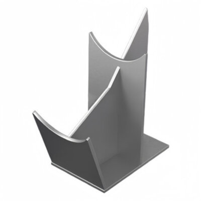 Опора сварных отводов 07 Ду 377 ОСТ 34-10-621-93 H 532