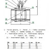 Кран шаровой Benarmo 4011H DN 25 PN 63 нержавеющий SS316 полнопроходный резьбовой L=70мм 2