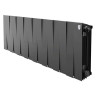 Радиатор биметаллический Royal Thermo PianoForte 300 (16 секций) Noir Sable 1