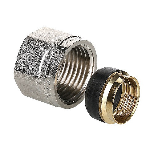 Обжимной соединитель VALTEC 1/2" для медной трубы VTc.711.N.1504
