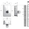 Монтажный комплект VALTEC VT.ICBOX.1.0 НР 3/4" PN 10 терморегулирующий 4