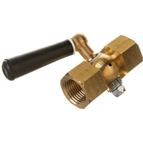 Кран трехходовый ЭКОМЕРА G1/2''F- G1/2''F