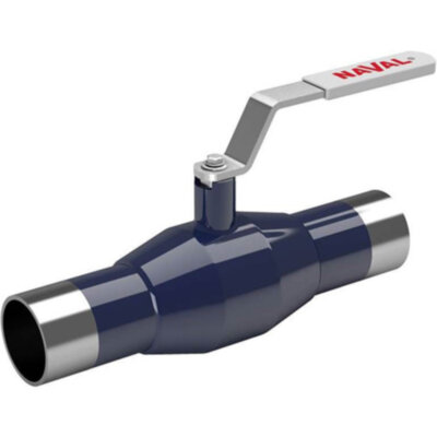 Кран шаровой NAVAL 284411 DN 80 PN 25 стальной стандартнопроходный под приварку