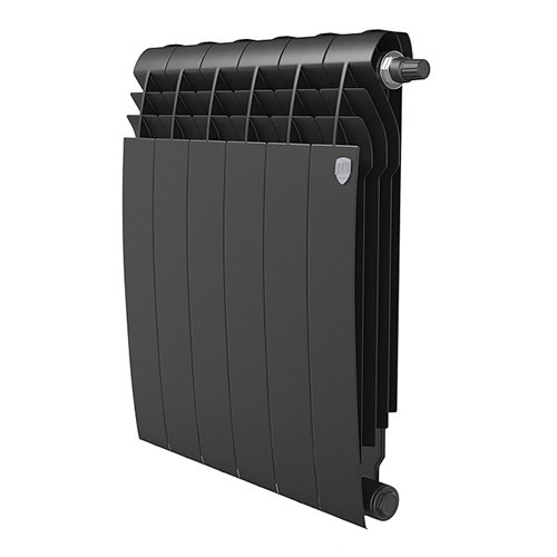 Радиатор биметаллический Royal Thermo BiLiner 500 VR (6 секций) Noir Sable 1