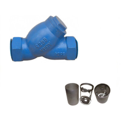 Фильтр магнитно-механический ABRA YS-3016-D ФММ ВР 1 1/2" DN 40 PN 16 резьбовой чугунный