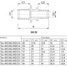 Переходник VALTEC VTm.403.BG DN 25 PN 16 латунный универсальный 2