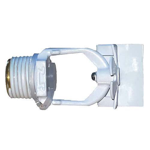 Ороситель дренчерный ДВS1-РГд0,120-R1/2/В3-"Бриз-Горизонт" - белый (RAL 9016) тонкораспыленной воды