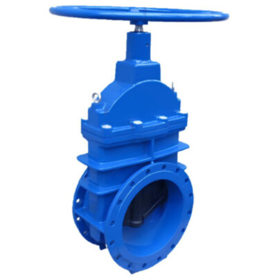 Задвижка клиновая VGA D17.02 DN 400 PN 10 с невыдвижным шпинделем фланцевая