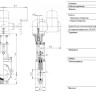 Задвижка HAWLE 3600EL DN 250 PN 6 шиберная ножевая гильотинного типа с адаптером для электропривода AUMA 3