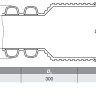 Труба ПП гофрированная ИКАПЛАСТ DN/ID 300 SN 10 2