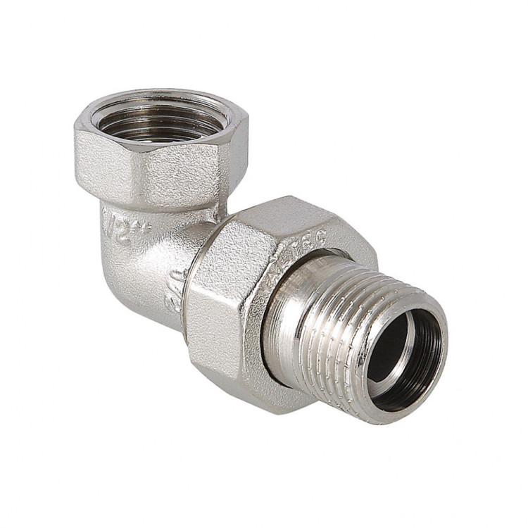 Латунный сгон VALTEC 1" угловой 90 разъемный VTr.098.N.0006 1