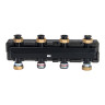 Коллектор распределительный Meibes MeiFlow 8 M66301.21 3-х контурный ВР-НР 1 1/2" DN 40 PN 6 в теплоизоляции 1