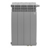 Радиатор биметаллический Royal Thermo BiLiner 500 VR (4 секции) Satin Silver 2